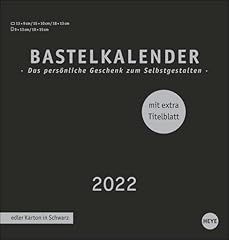 Bastelkalender schwarz mittel gebraucht kaufen  Wird an jeden Ort in Deutschland
