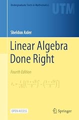 Linear algebra done for sale  Delivered anywhere in UK