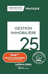 Mémento gestion immobilière d'occasion  Livré partout en France