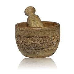 Handmade wooden mortar for sale  Delivered anywhere in USA 