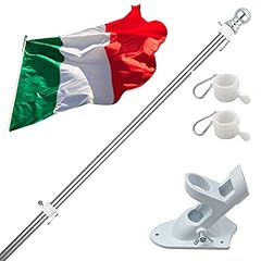 Kit bandiera alluminio usato  Spedito ovunque in Italia 