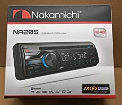 Nakamichi NA205 Bluetooth Single Din CD USB Aux Car, used for sale  Delivered anywhere in Canada