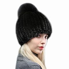 Fur knit hat for sale  Delivered anywhere in USA 