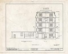 Historic pictoric blueprint for sale  Delivered anywhere in USA 