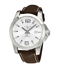 Longines conquest silver for sale  Delivered anywhere in USA 