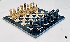 Vintage marble chess for sale  Delivered anywhere in USA 