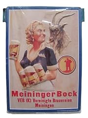 Brauerei meininger blechschild gebraucht kaufen  Wird an jeden Ort in Deutschland