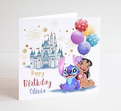 Lilo stitch birthday for sale  Delivered anywhere in UK