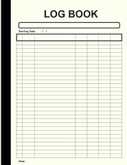 Log book create for sale  Delivered anywhere in UK