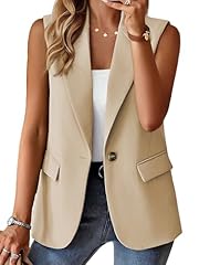 Beige long vest for sale  Delivered anywhere in USA 