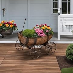Small rustic barrel for sale  Delivered anywhere in USA 