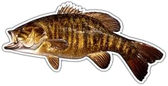 Smallmouth bass sticker for sale  Delivered anywhere in USA 