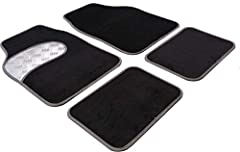 Used, Xtremeauto 4 Piece Black & Grey Border Carpet Car Floor for sale  Delivered anywhere in UK