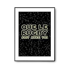 Planetee affiche rugby d'occasion  Livré partout en France