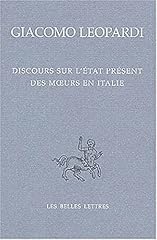 Discours présent moeurs d'occasion  Livré partout en France