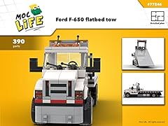 Ford F-650 flatbed tow (Instruction only): Moc Life for sale  Delivered anywhere in Canada