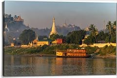 Landscape myanmar canvas for sale  Delivered anywhere in USA 