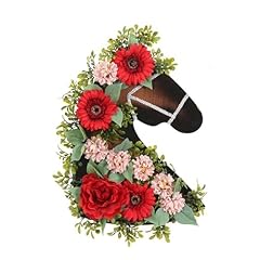 Horse head wreath for sale  Delivered anywhere in USA 