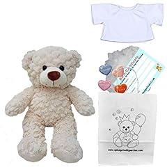 Crinkle cream teddy for sale  Delivered anywhere in UK
