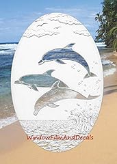 Dolphins jumping oval for sale  Delivered anywhere in USA 