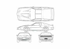 Photo blueprint pontiac for sale  Delivered anywhere in UK