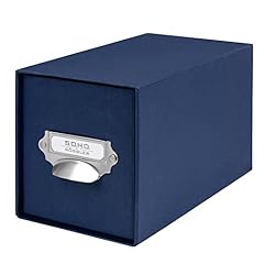 Rössler SOHO CD Storage Box with Metal Index Holder for sale  Delivered anywhere in UK