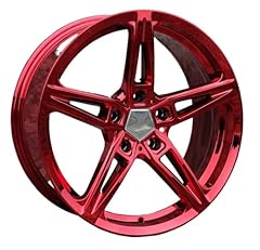 Red chrome wheels for sale  Delivered anywhere in USA 
