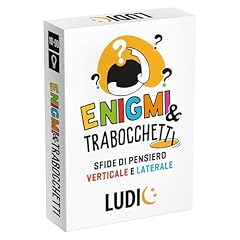 Ludic enigmi trabocchetti usato  Spedito ovunque in Italia 