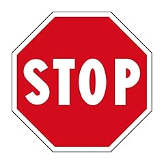 Cartello stop ottagono usato  Spedito ovunque in Italia 