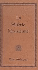 Sibérie meusienne d'occasion  Livré partout en France