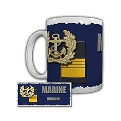 Tasse Marine Admiral Zerstörer Hamburg Klasse Rangabzeichen, gebraucht gebraucht kaufen  Wird an jeden Ort in Deutschland