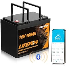 Sourcepow 12v 100ah for sale  Delivered anywhere in USA 