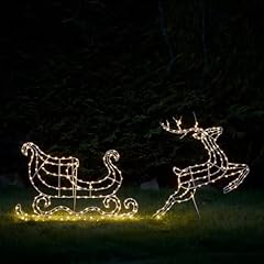 Lights4fun renna con usato  Spedito ovunque in Italia 