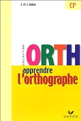 Apprendre orthographe cp d'occasion  Livré partout en France