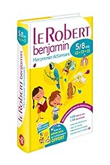 Dictionnaire robert benjamin d'occasion  Livré partout en France