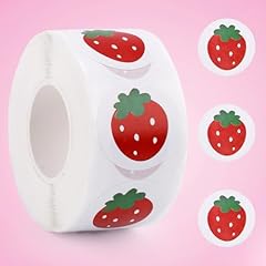 500pcs strawberry stickers for sale  Delivered anywhere in UK