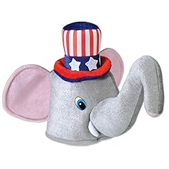 Plush patriotic elephant for sale  Delivered anywhere in USA 