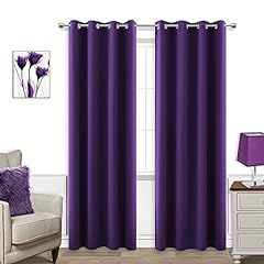 Dark purple curtains for sale  Delivered anywhere in USA 