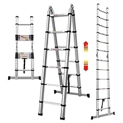 Telescoping ladder portable for sale  Delivered anywhere in UK