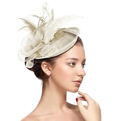 Sinsen cream fascinators for sale  Delivered anywhere in UK