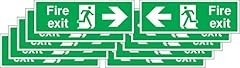 Fire exit arrow for sale  Delivered anywhere in UK