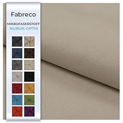 Fabreco nubuk polsterstoff gebraucht kaufen  Wird an jeden Ort in Deutschland