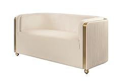 Furniture cream velvet for sale  Delivered anywhere in UK