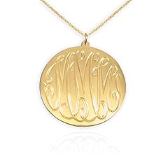 Monogram necklace 1.5 for sale  Delivered anywhere in USA 