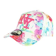 Casquette blanche rose d'occasion  Livré partout en France