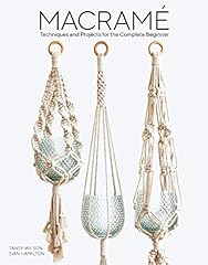 Macramé techniques projects for sale  Delivered anywhere in UK