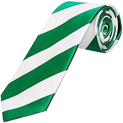 Ties green white for sale  Delivered anywhere in UK
