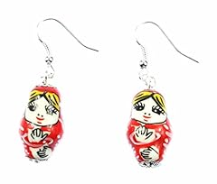 Matryoshka earrings miniblings for sale  Delivered anywhere in UK