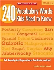 240 vocabulary words for sale  Delivered anywhere in USA 