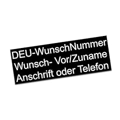 Aufkleber kennzeichnung 25x9mm gebraucht kaufen  Wird an jeden Ort in Deutschland